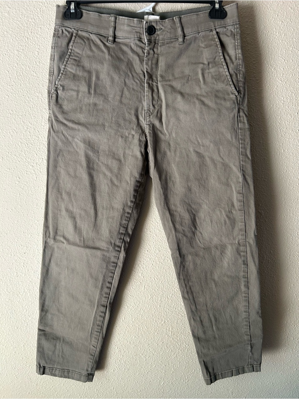 H&M Men's Chinos in Taupe Gray